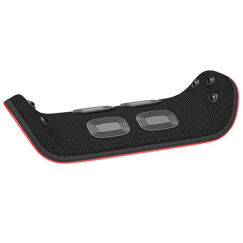 Electric Lumbar Traction Back Massager – Vibration Waist Support for Pain Relief