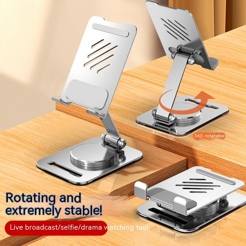 360° Rotate Metal Desk Phone & Tablet Stand