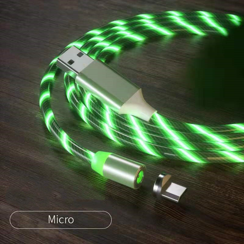 LED Magnetic Fast-Charge Cable