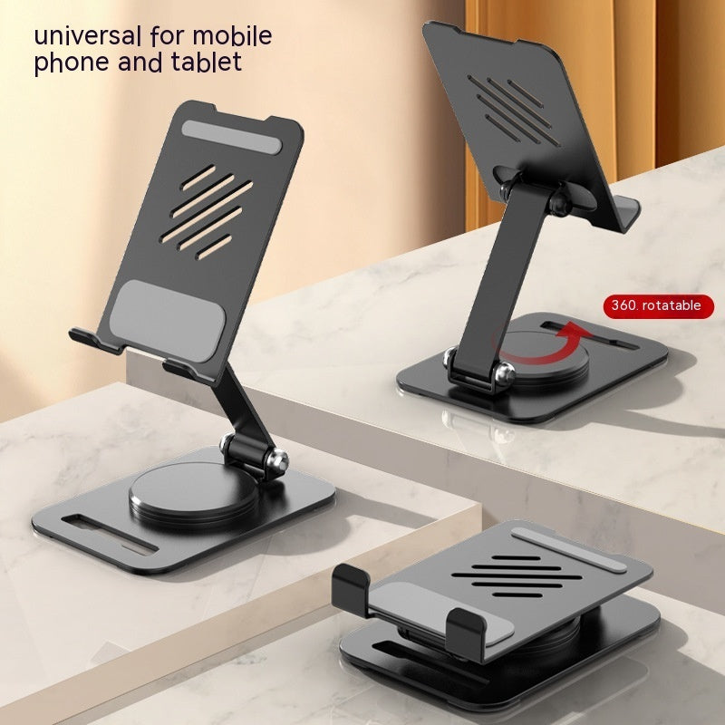 360° Rotate Metal Desk Phone & Tablet Stand