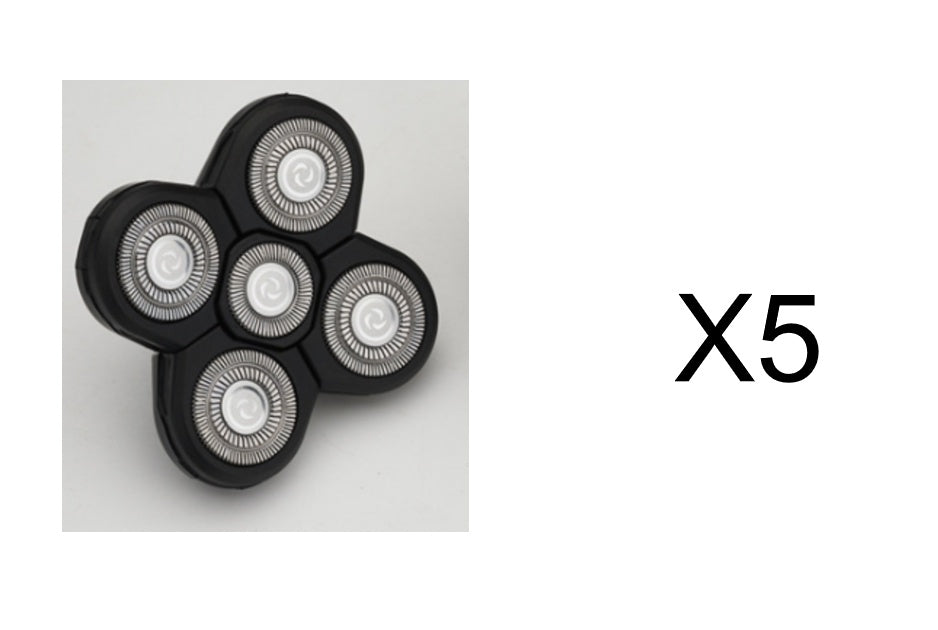 5-in-1 Electric Head & Beard Shaver for Men