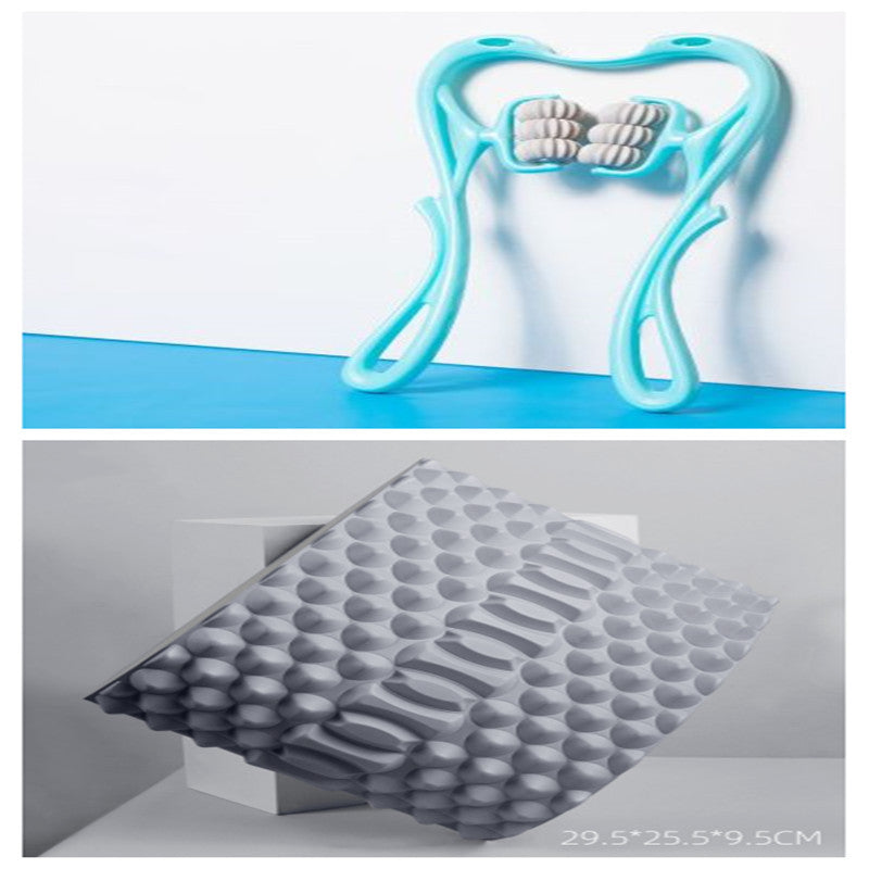 6-Wheel Manual Neck & Body Massager Roller