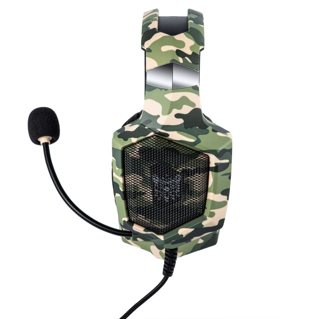 K8 Wireless Camouflage Gaming Headphones