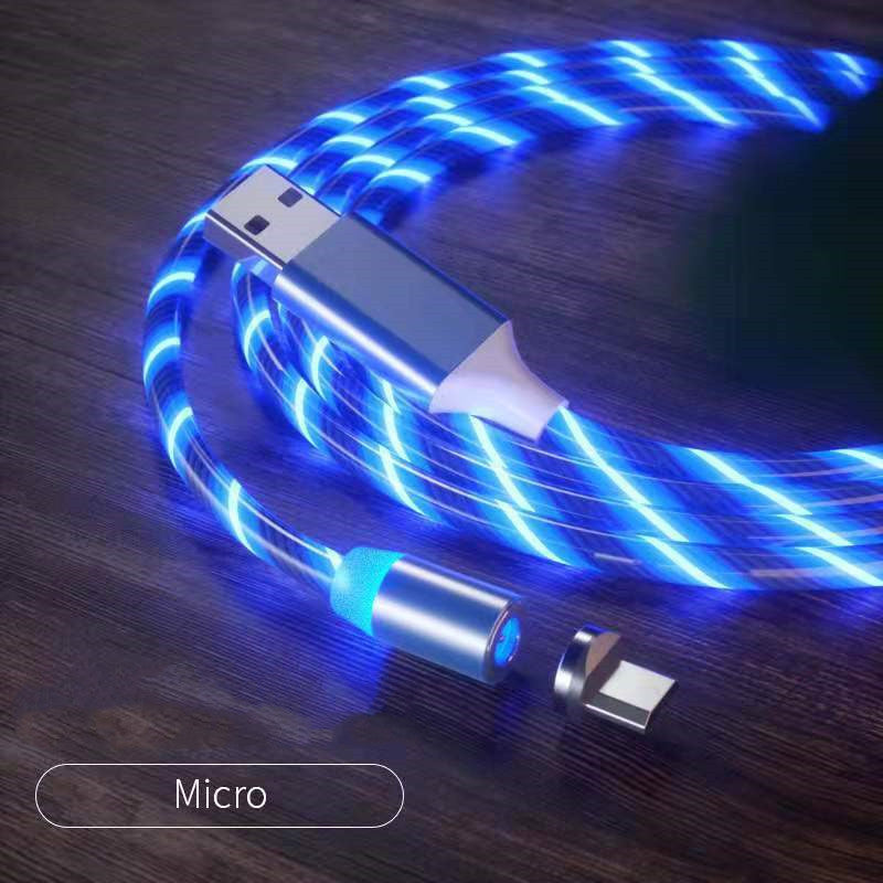 LED Magnetic Fast-Charge Cable