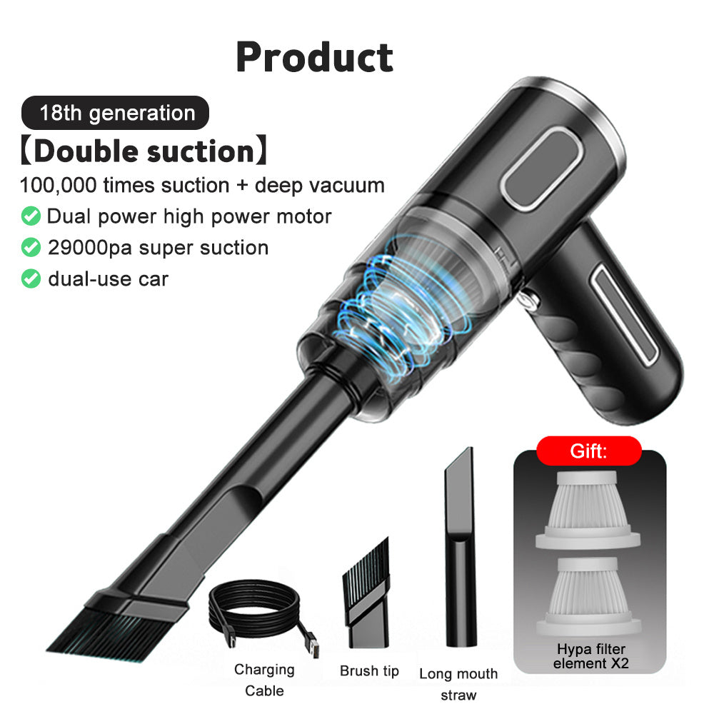 Portable Handheld Car & Home Vacuum
