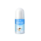 JUE-FISH clothes stain removal ball bottle with stain removal graphic on white t-shirt