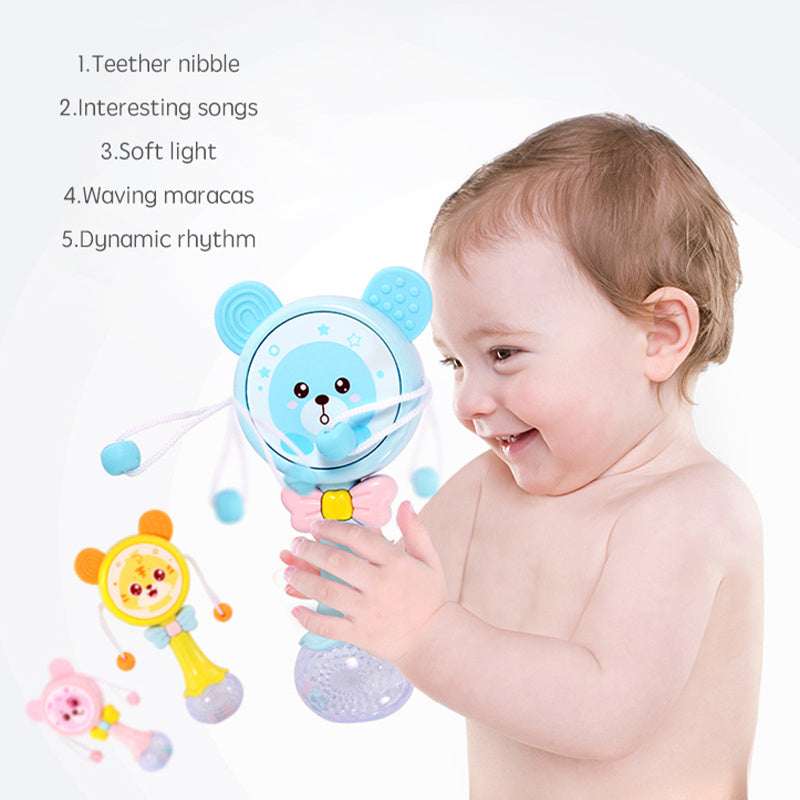 Animal Music Teether & Rattle Toy