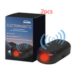 Rayhong electromagnetic molecular antifreeze snow removal instrument with blue wireless signal on black device and box