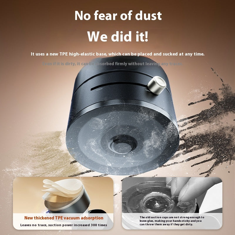 Foldable Magnetic Vacuum Suction Car Phone Holder