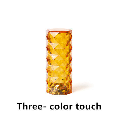 Nordic Crystal Touch Lamp – Diamond LED Night Light