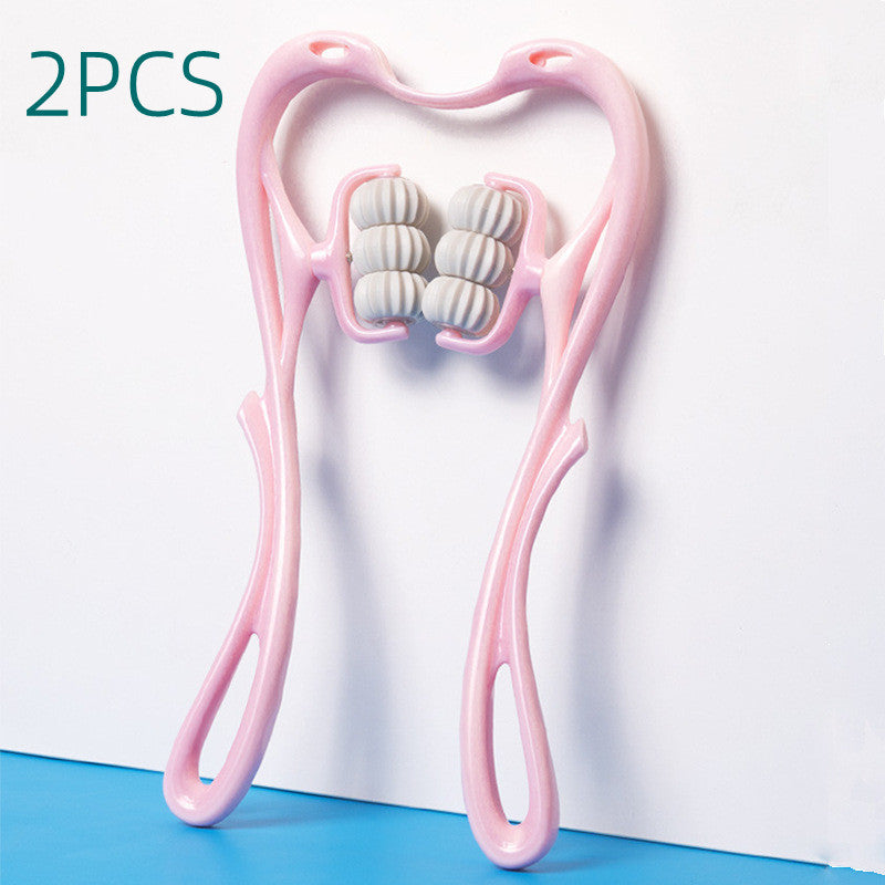 6-Wheel Manual Neck & Body Massager Roller