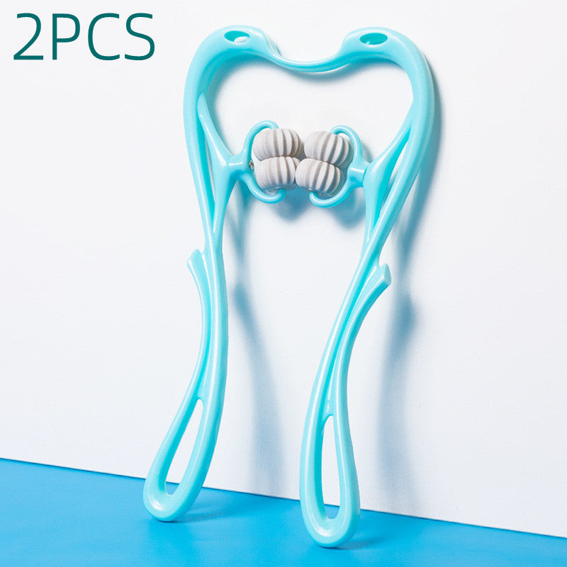 6-Wheel Manual Neck & Body Massager Roller