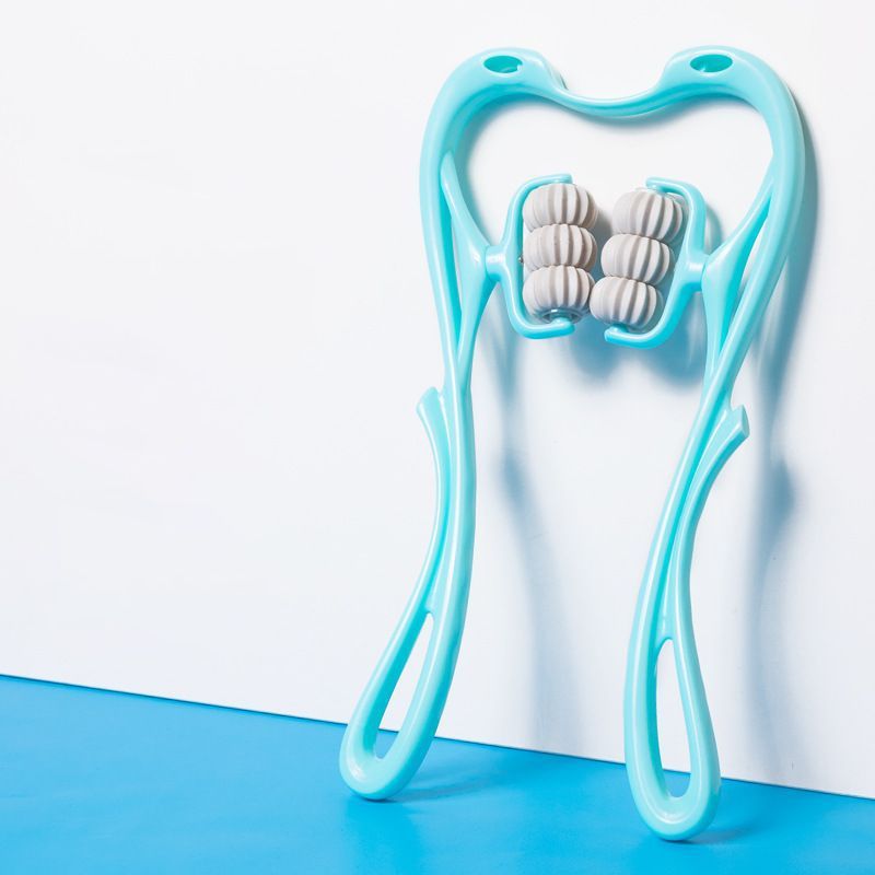 6-Wheel Manual Neck & Body Massager Roller