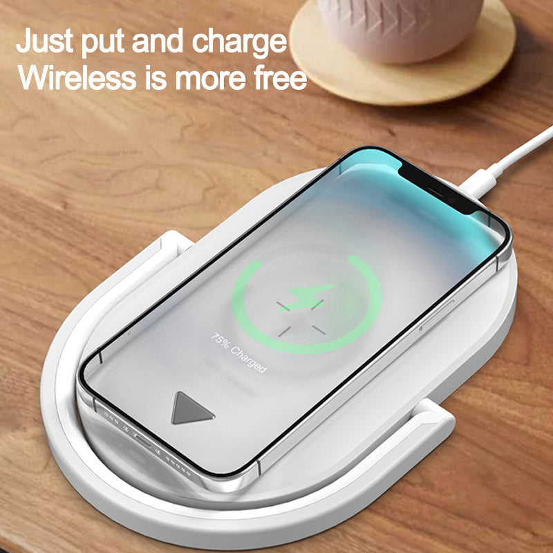 3-in-1 Foldable Wireless Charger Night Light